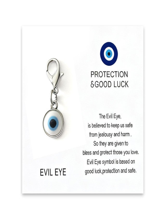 Hoheng Evil Eye Keychain Protection Keychain for Women Lucky Charms Decorations Keyrings Jewelry Gifts - Image 1